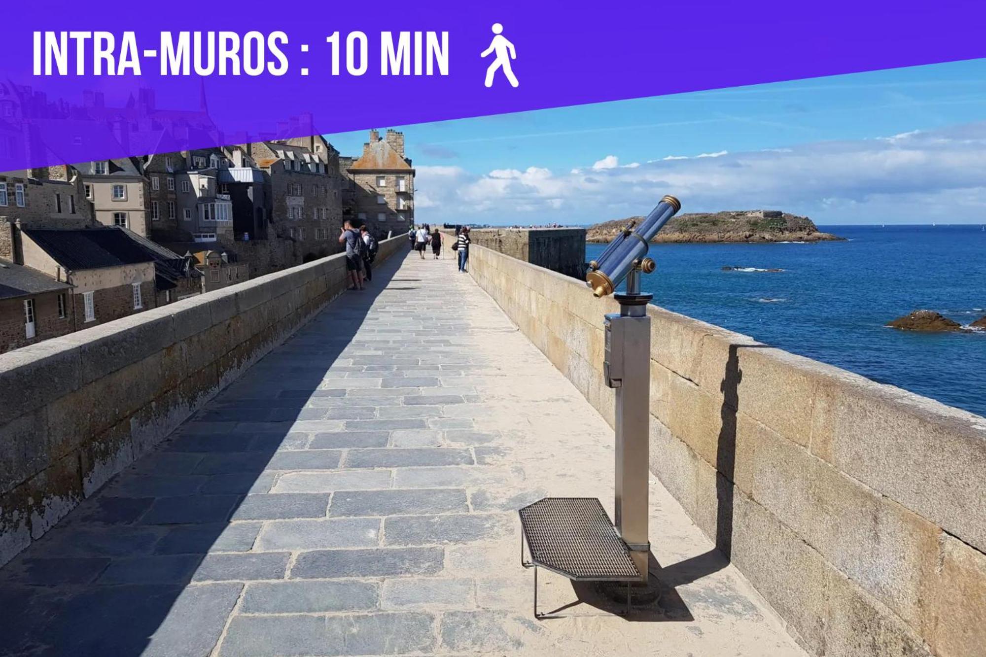 Escalier 16 - 30 M Plage Du Sillon - Proche Intra Saint-Malo Exterior photo